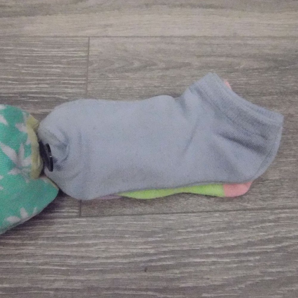 Adidas X14 Pairs Mix and Match Adult Floral Ankle No Show Socks - Picture 5 of 16